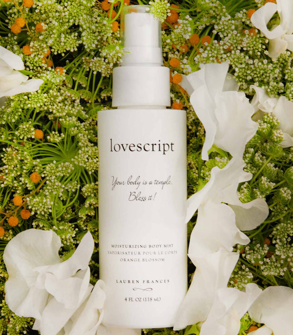 scented body mist - orange blossom