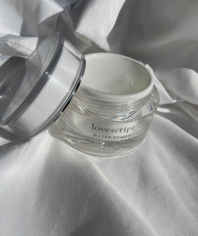 water nymph cooling leave-on mask