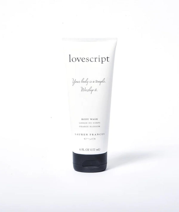 body wash - orange blossom